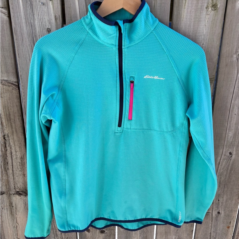 Eddie Bauer First Ascent FreeHeat quarter-zip pullover, Size medium